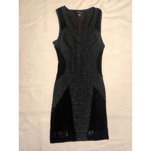 Foreign Exchange black and silver dress